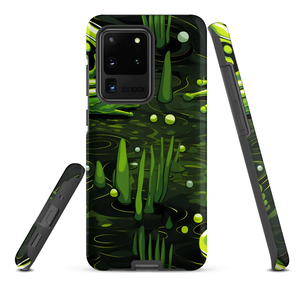 Green Harmony: Life Beneath the Surface