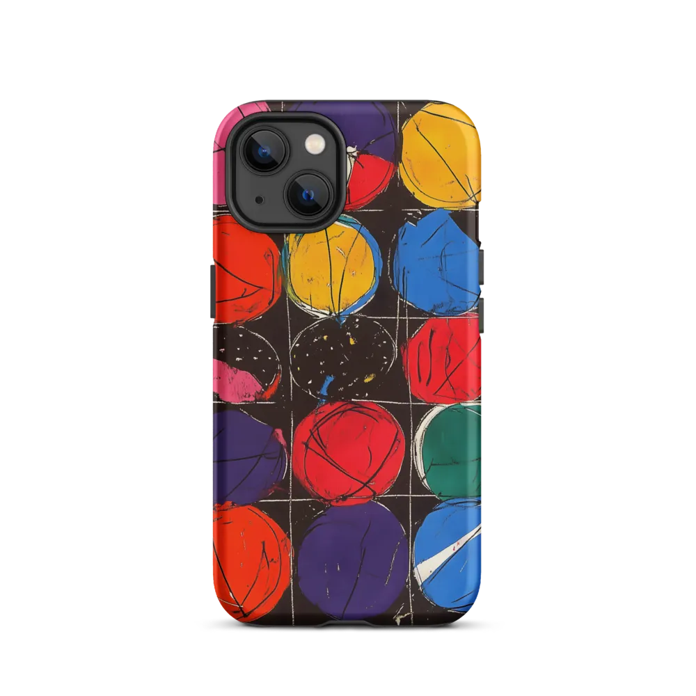 Colorful Circles in Abstract Harmony