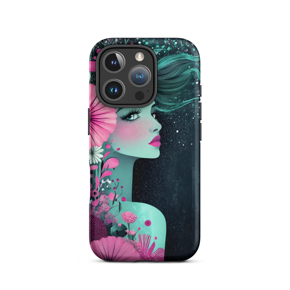 Floral Harmony: Portrait of Serenity