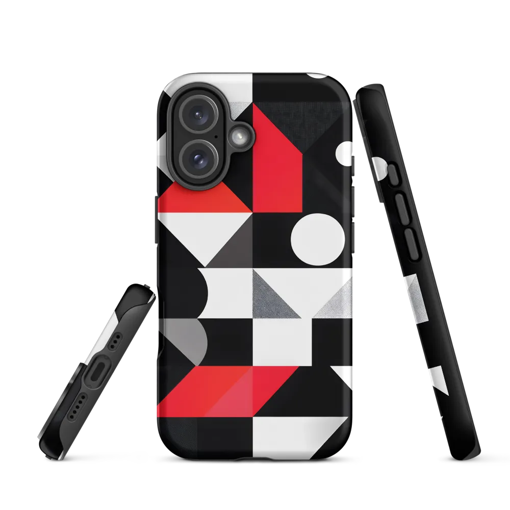 Dynamic Geometric Composition | Phone Case