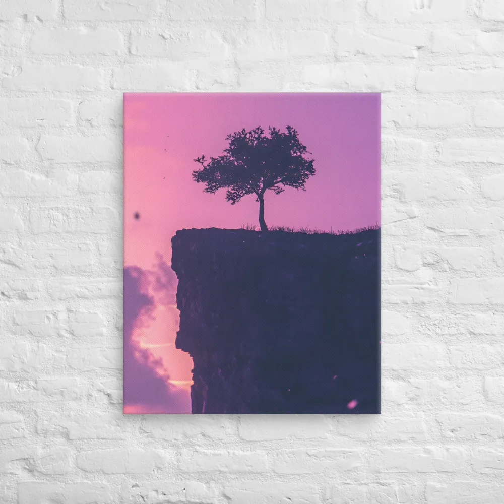 Solitude on the Edge | Canvas | 24″×30″