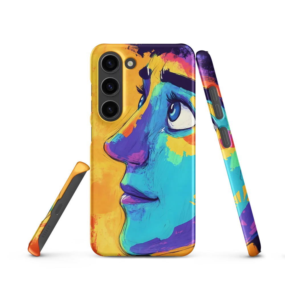 Whispers of Curiosity | Phone Case |  S23 | Snap Case | Matte