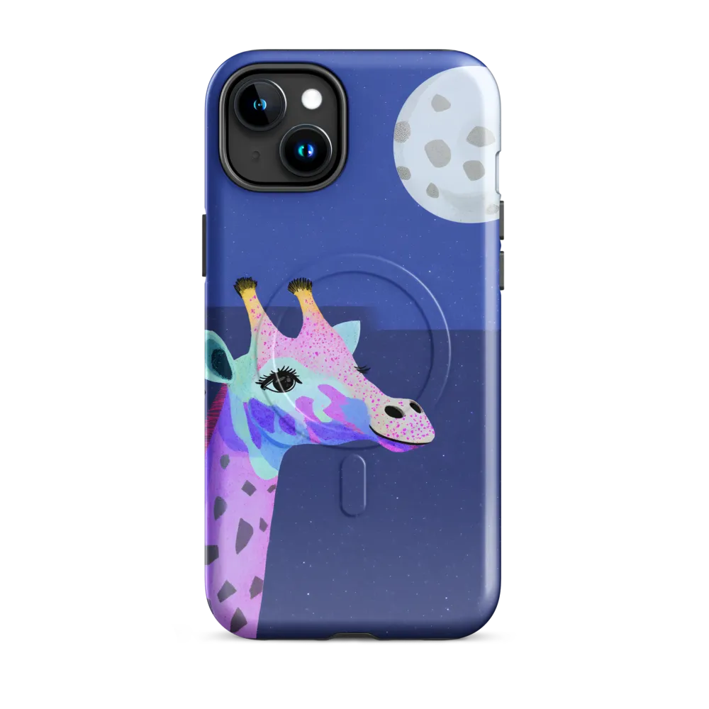 Whimsical Giraffe Under the Stars