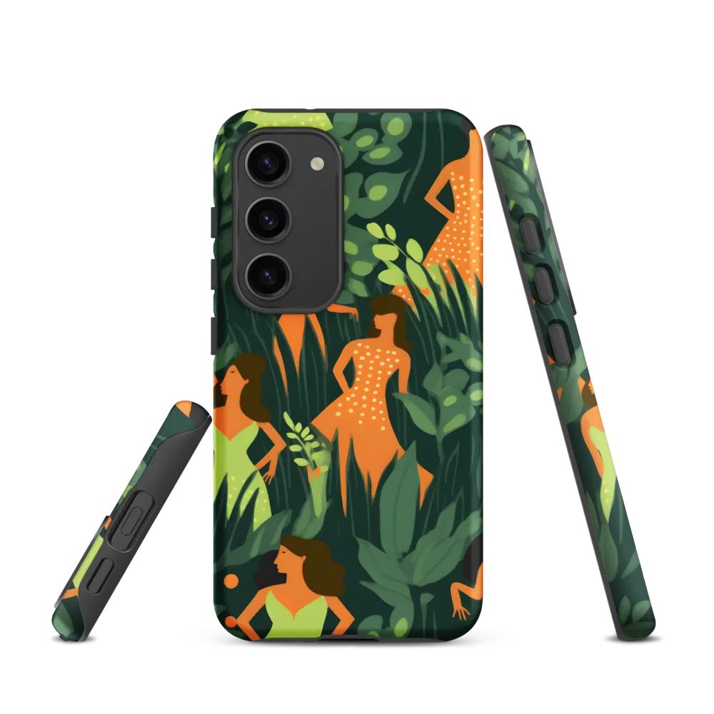 Harmony in Green | Phone Case |  S23 | Tough Case | Matte