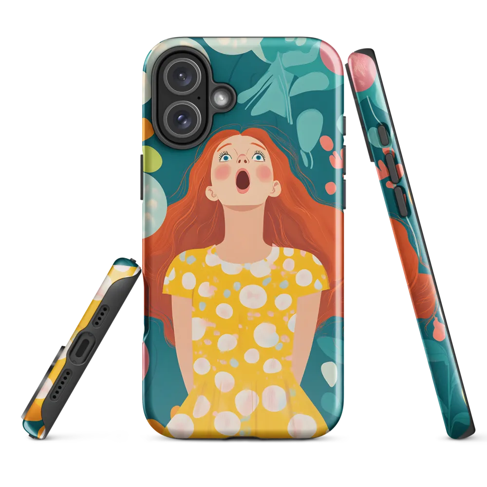 Joyful Expression | Phone Case |  16 Plus | Tough Case | Glossy