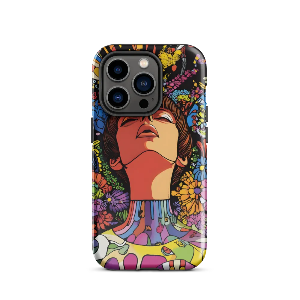 Vibrant Ecstasy: A Psychedelic Portrait