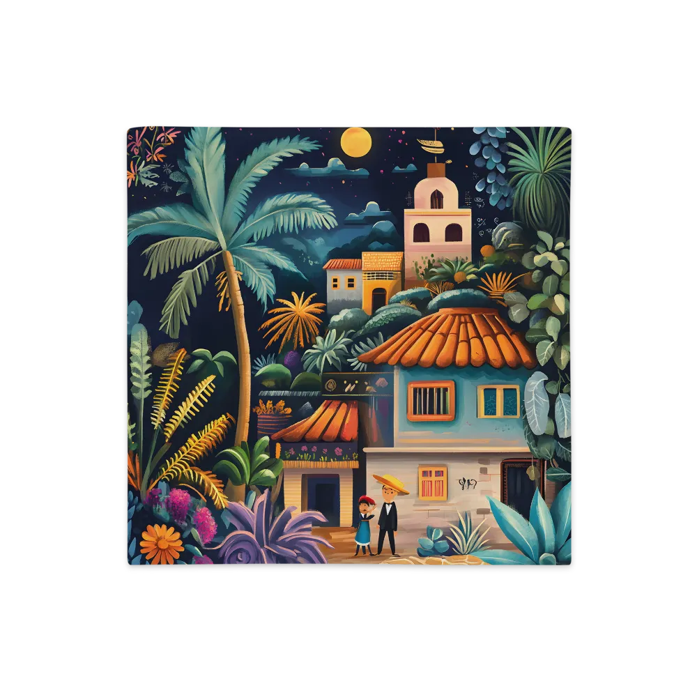 Tropical Reverie | Pillow Case | 18″×18″