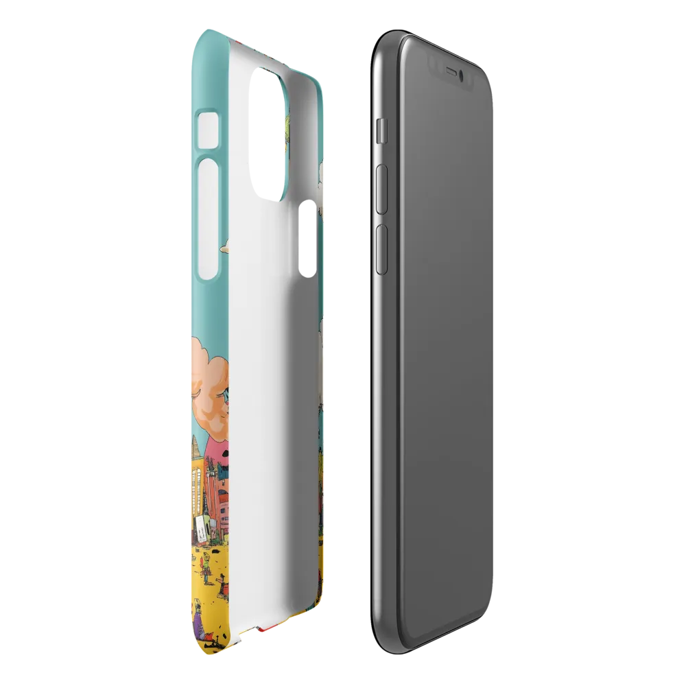 Urban Fantasia: A Whimsical Encounter | Phone Case |  11 Pro | Snap Case | Glossy