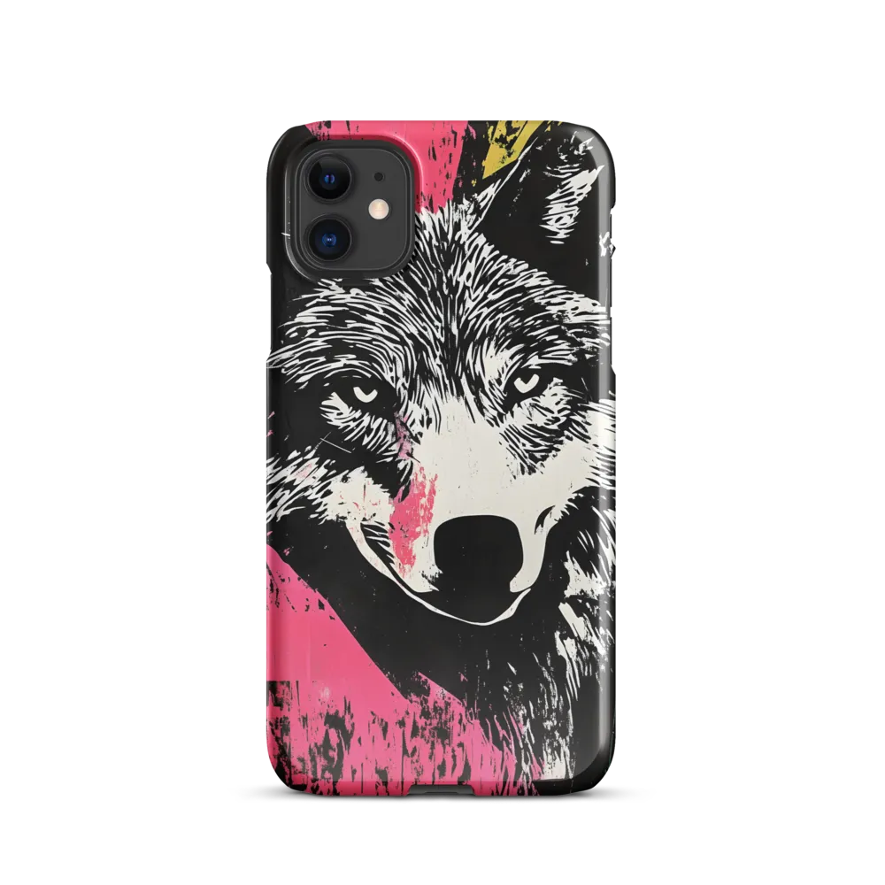 Intense Gaze of the Wolf