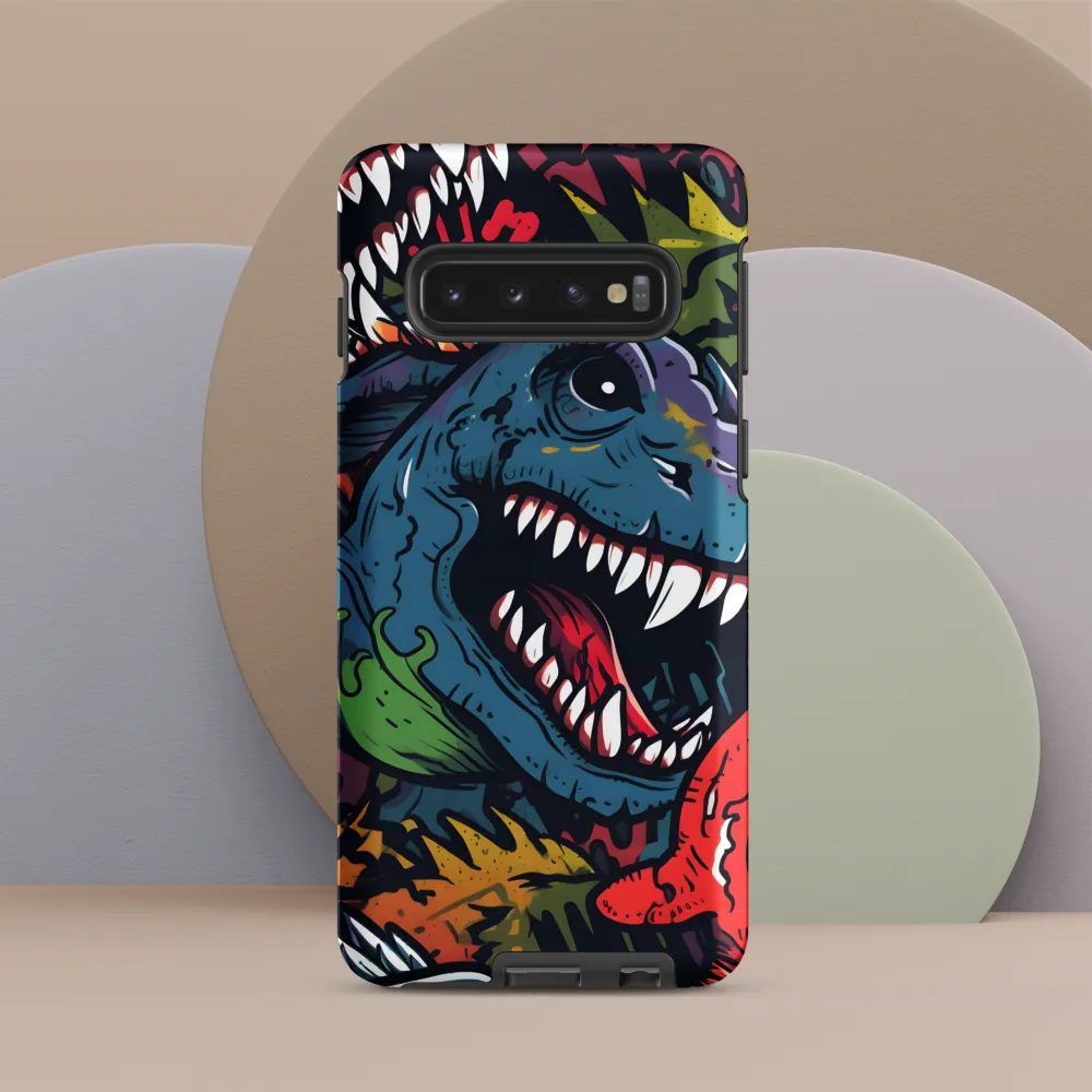Dino Mania: A Colorful Frenzy