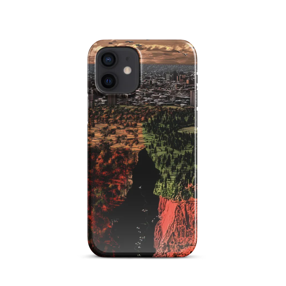 Harmony and Dissonance: A Landscape of Contrasts | Phone Case |  12 | Snap Case | Glossy