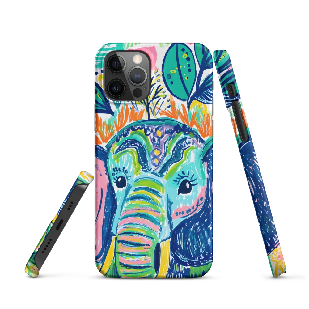 Whimsical Elephant Portrait