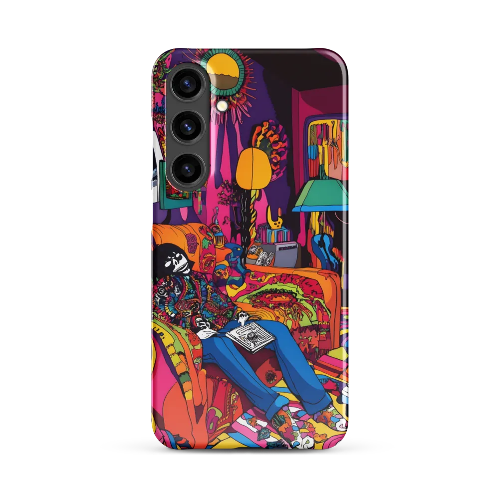 Psychedelic Reverie | Phone Case |  S24 Plus | Snap Case | Glossy