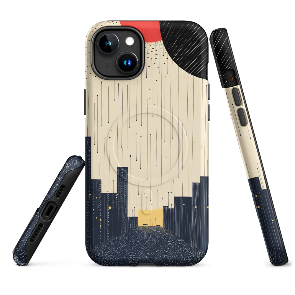 Whispers of the Urban Sky | Phone Case |  15 Plus | MagSafe® Tough Case | Matte