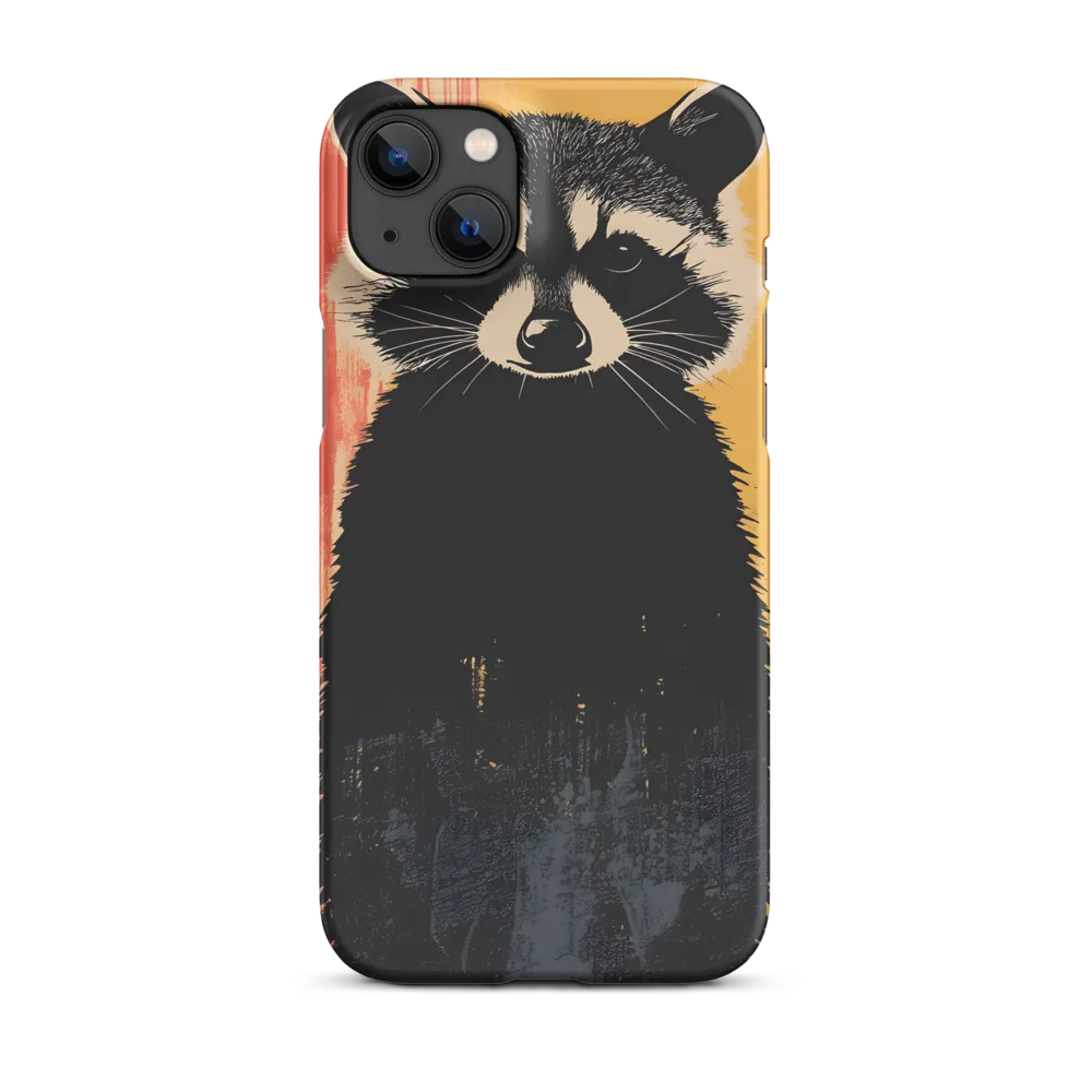 Whimsical Raccoon Portrait