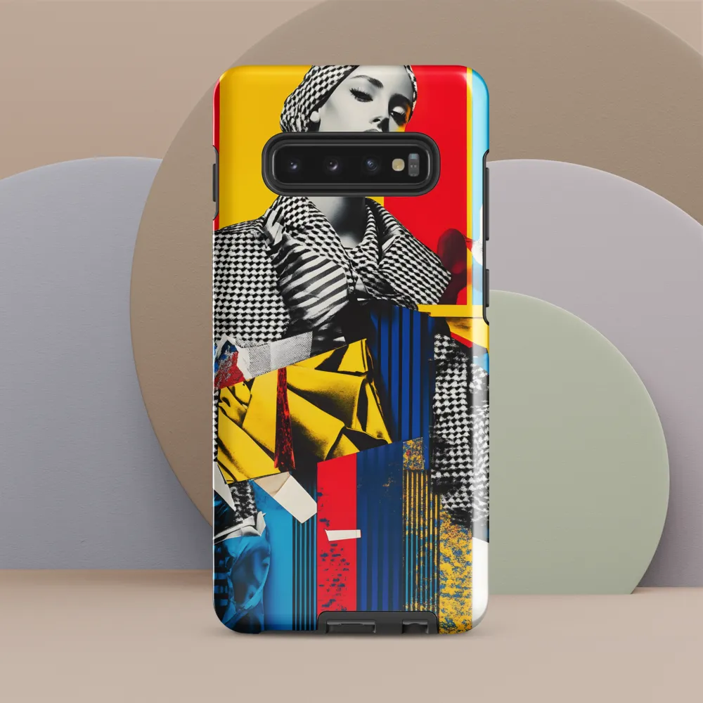 Vibrant Echoes of Fashion | Phone Case |  S10 Plus | Tough Case | Glossy