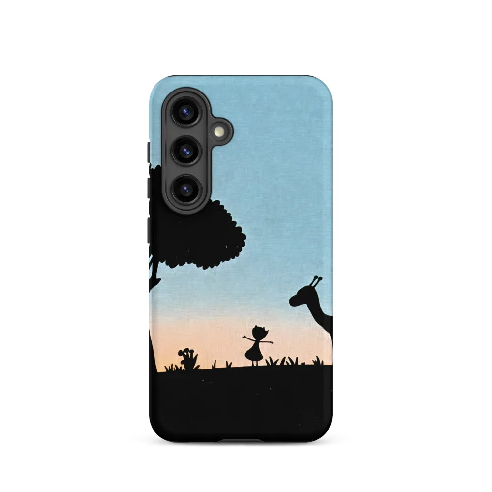 Curiosity in the Silhouette | Phone Case |  S24 | Tough Case | Matte