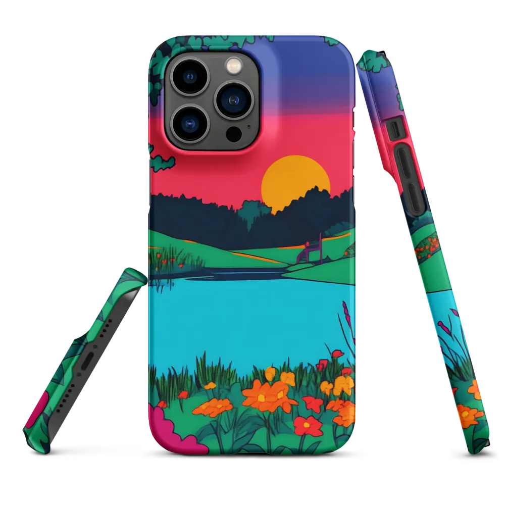 Serenity at Sunset | Phone Case |  14 Pro Max | Snap Case | Matte