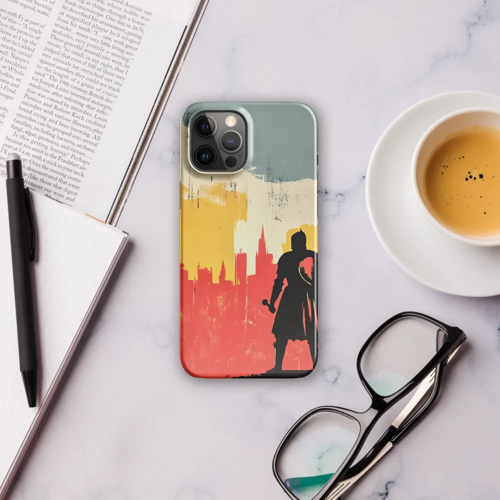 Hero in the Urban Dawn | Phone Case |  12 Pro Max | Snap Case | Glossy