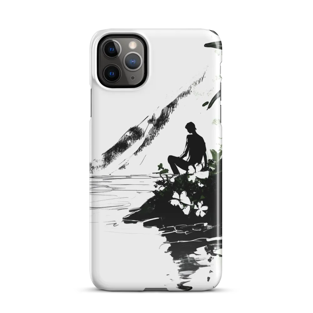 Contemplation by the Water | Phone Case |  11 Pro Max | Snap Case | Glossy