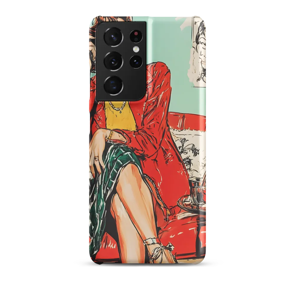Chic Confidence | Phone Case |  S21 Ultra | Snap Case | Matte