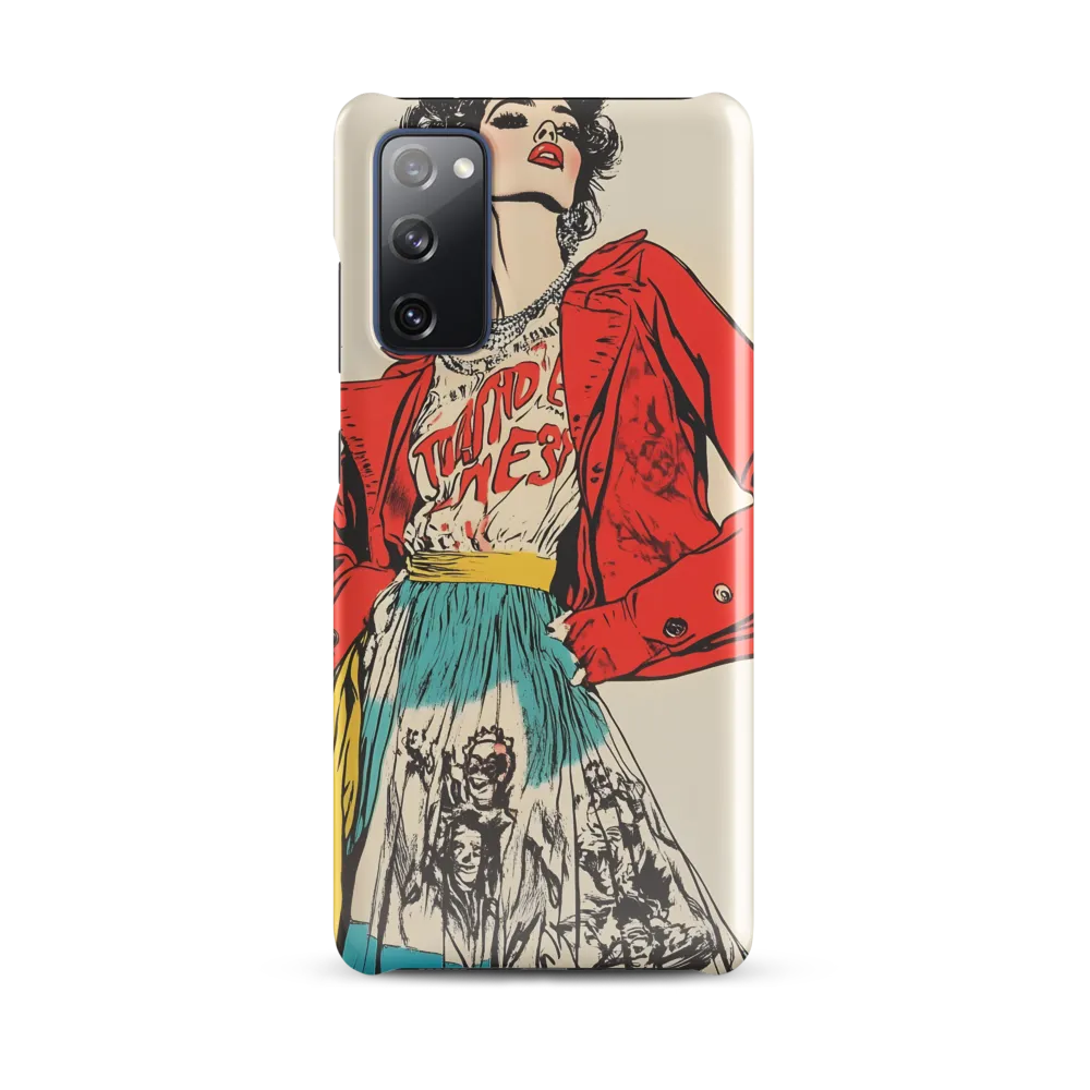 Vibrant Elegance: A Pop Art Fashion Statement
