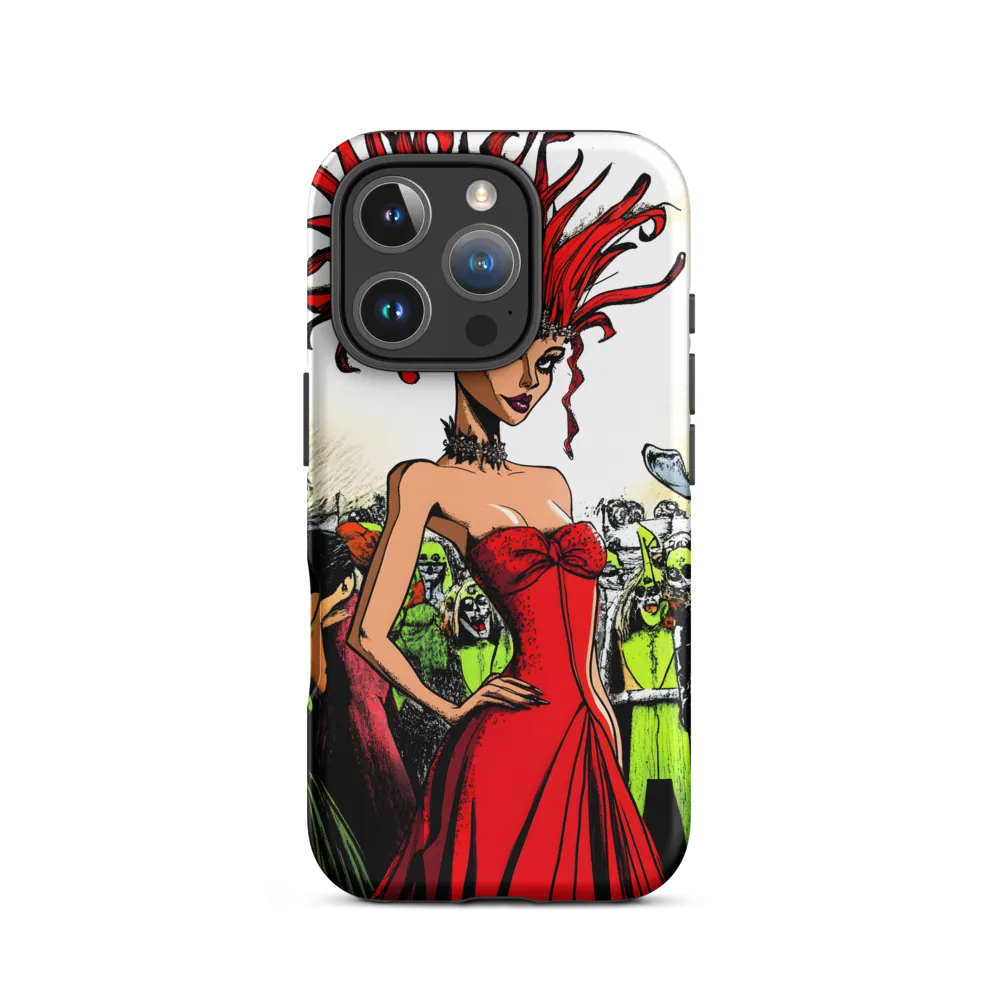 Fiery Elegance: A Fashion Statement