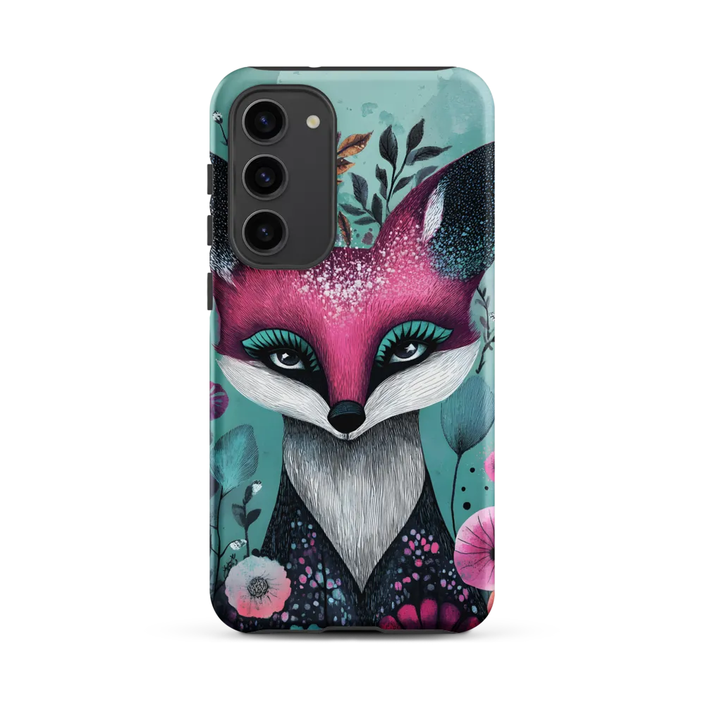 Whimsical Fox Among Blossoms