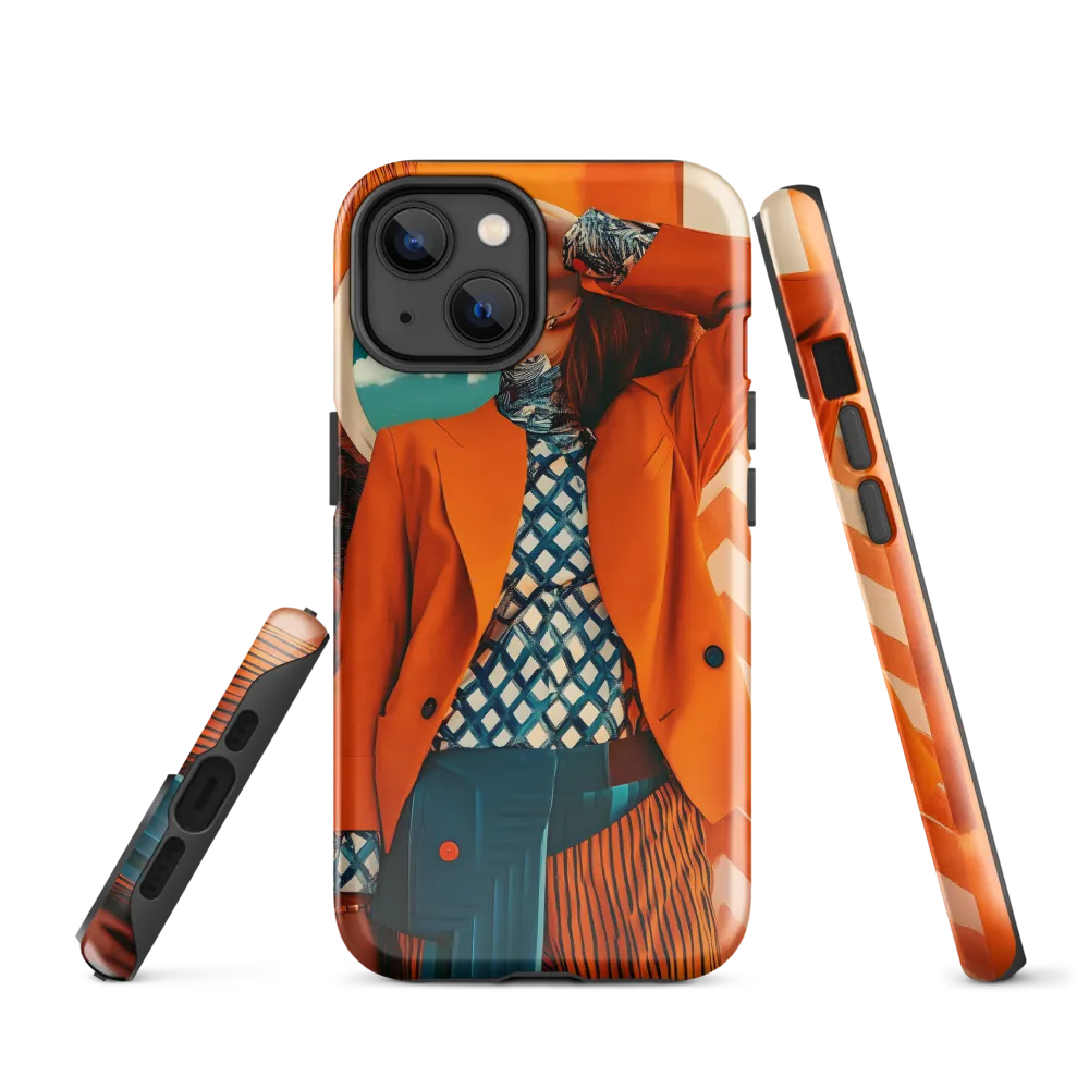 Vibrant Interplay: A Fusion of Fashion and Nature