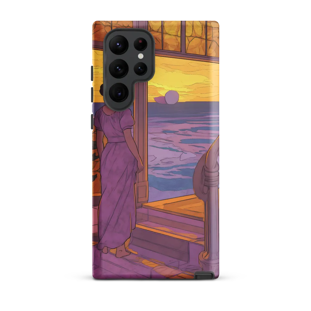 Whispers of the Sunset | Phone Case |  S22 Ultra | Tough Case | Matte