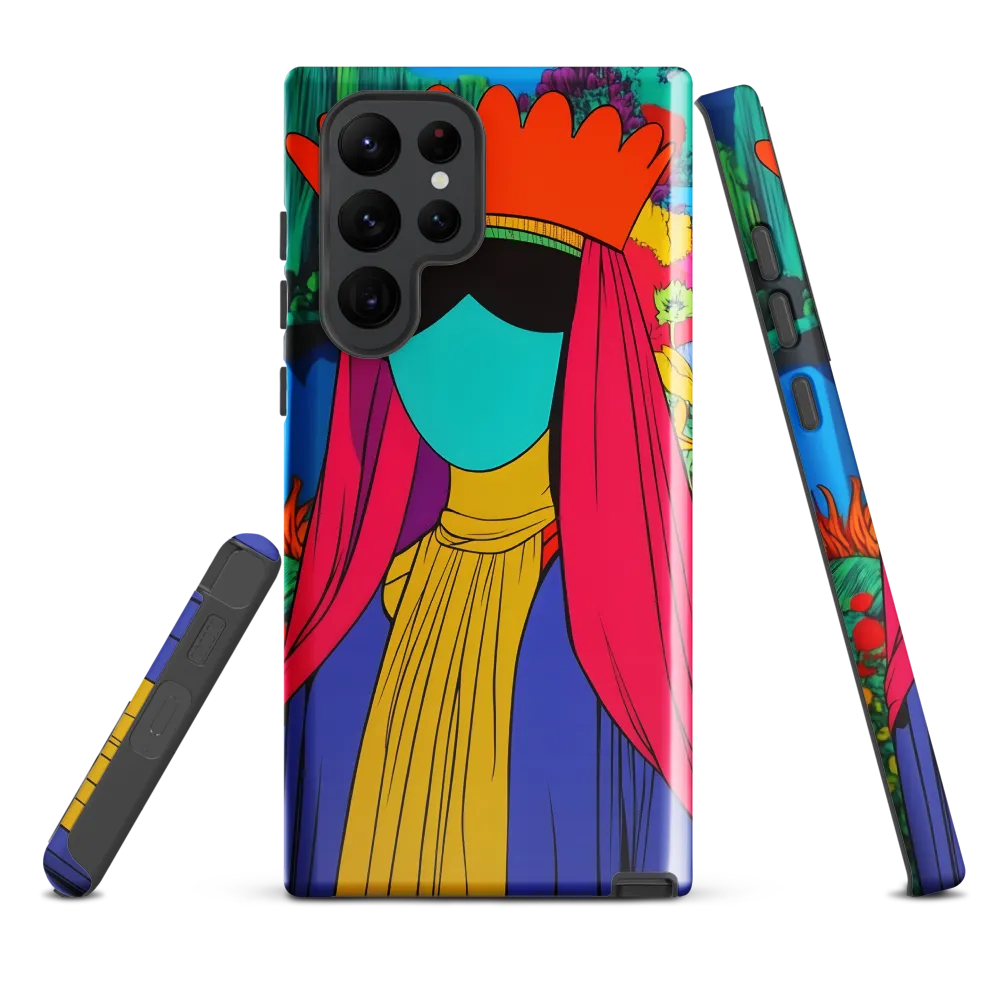 Crowned Surrealism | Phone Case |  S22 Ultra | Tough Case | Glossy