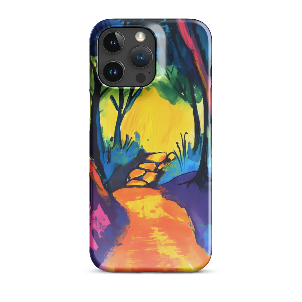 Path Through a Vibrant Forest