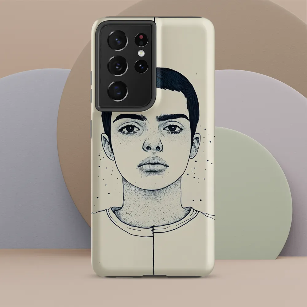 Embodying Serenity: A Contemporary Portrait