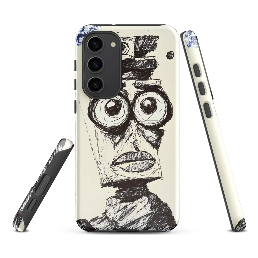 Abstract Surrealist Figure in Cubism