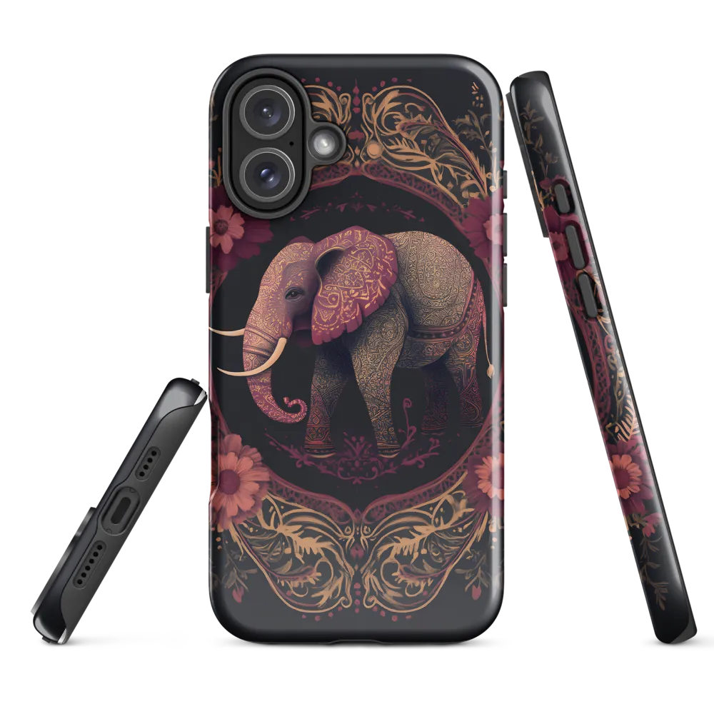 Regal Reverie: The Ornate Elephant