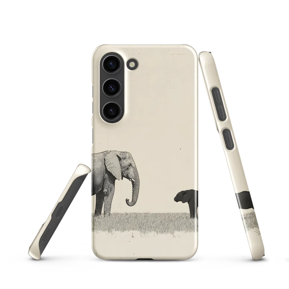 Contrasting Companions | Phone Case |  S23 | Snap Case | Glossy