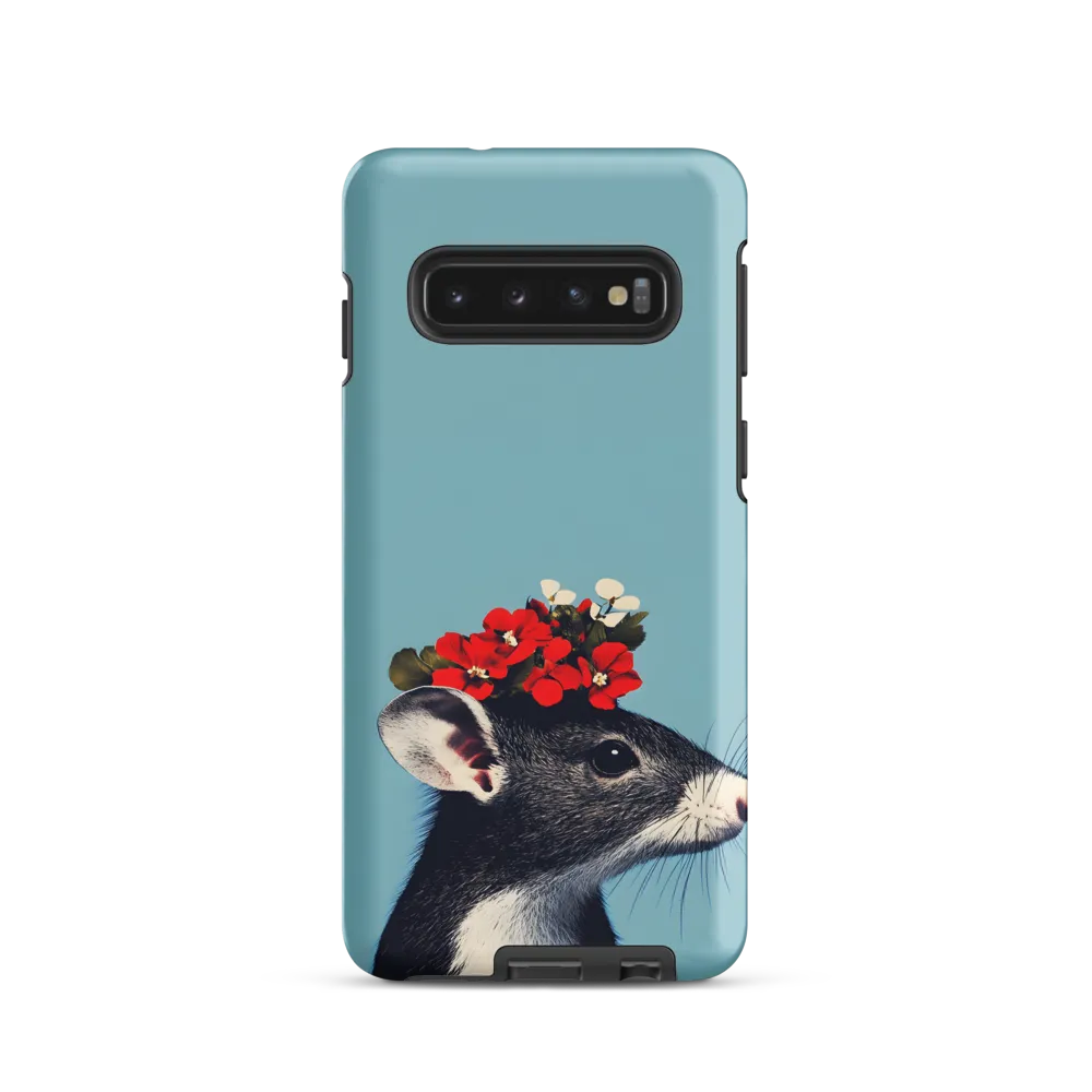 Whimsical Flora: A Mouse's Floral Crown