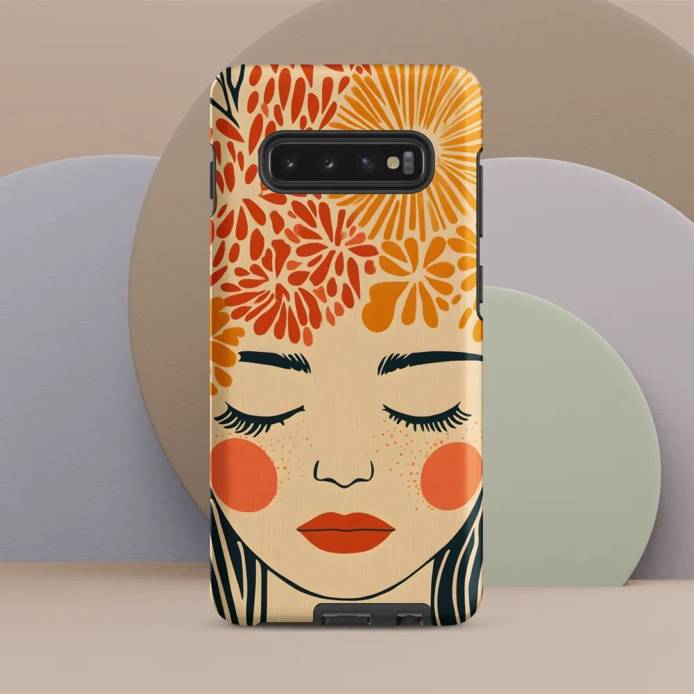 Serenity in Bloom | Phone Case |  S10 Plus | Tough Case | Matte