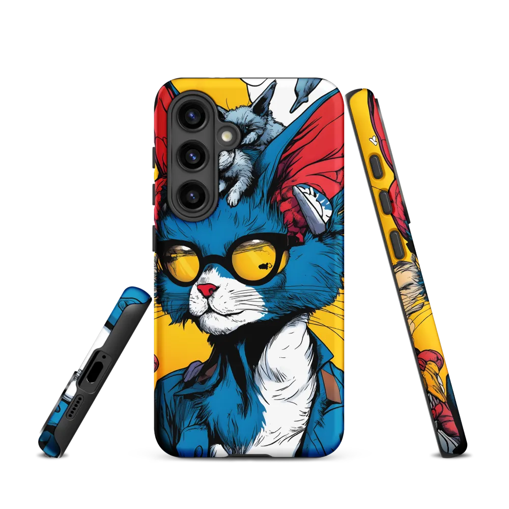 Whimsical Feline Coolness