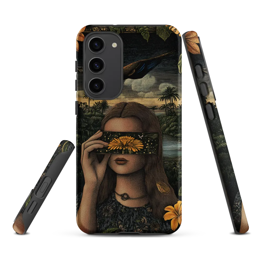 Veil of Nature: A Surreal Embrace