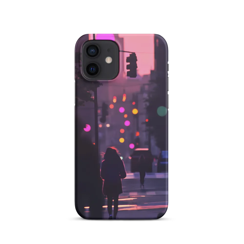 City Silhouettes at Dusk | Phone Case |  12 | Snap Case | Matte