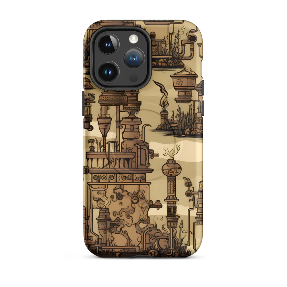 Whimsical Industrial Landscape