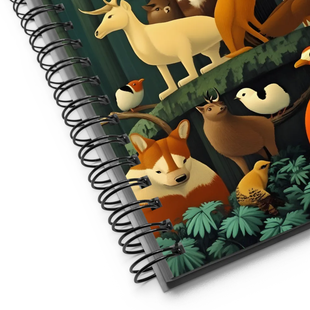 Forest Harmony | Spiral Notebook