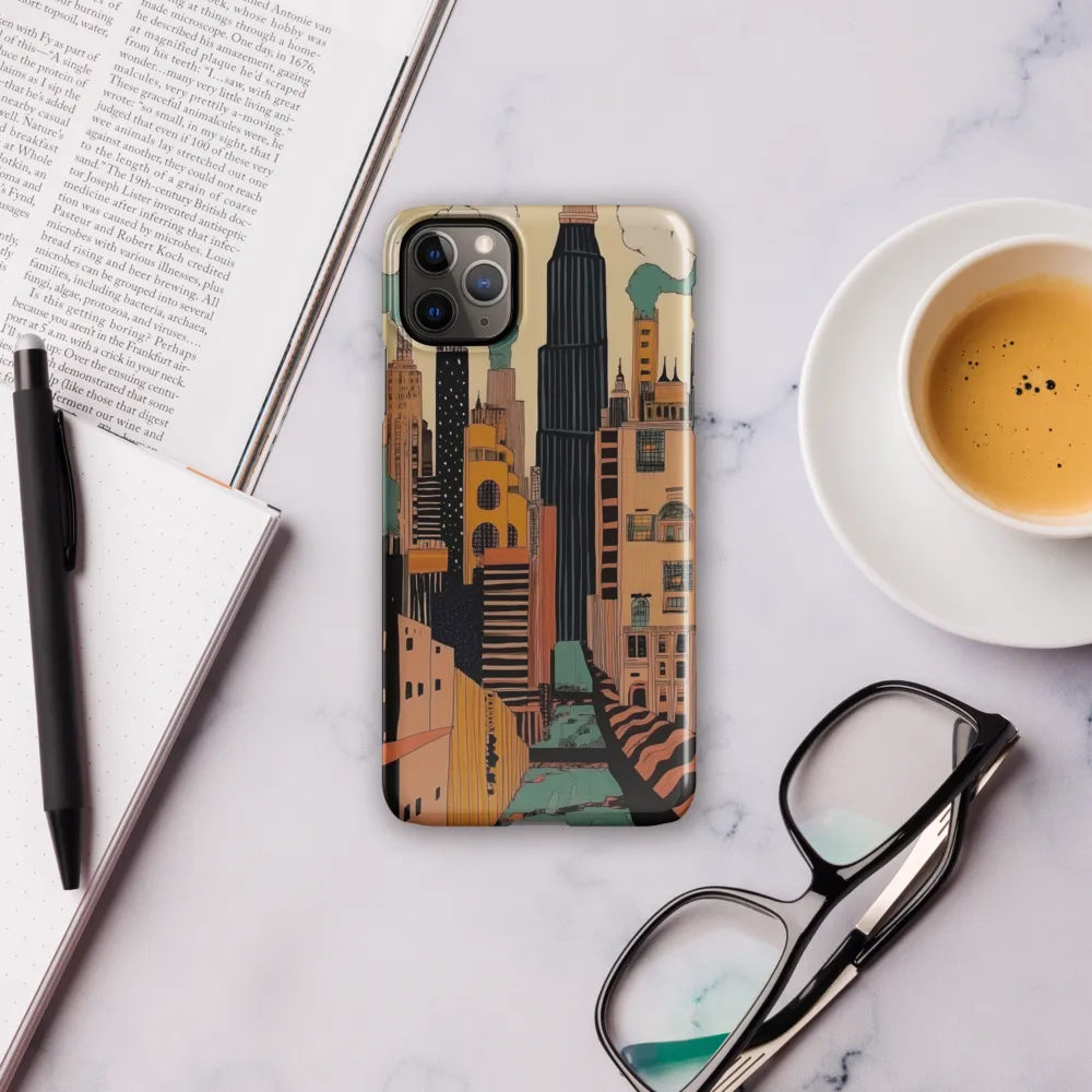 Urban Symphony in Ink | Phone Case |  11 Pro Max | Snap Case | Glossy