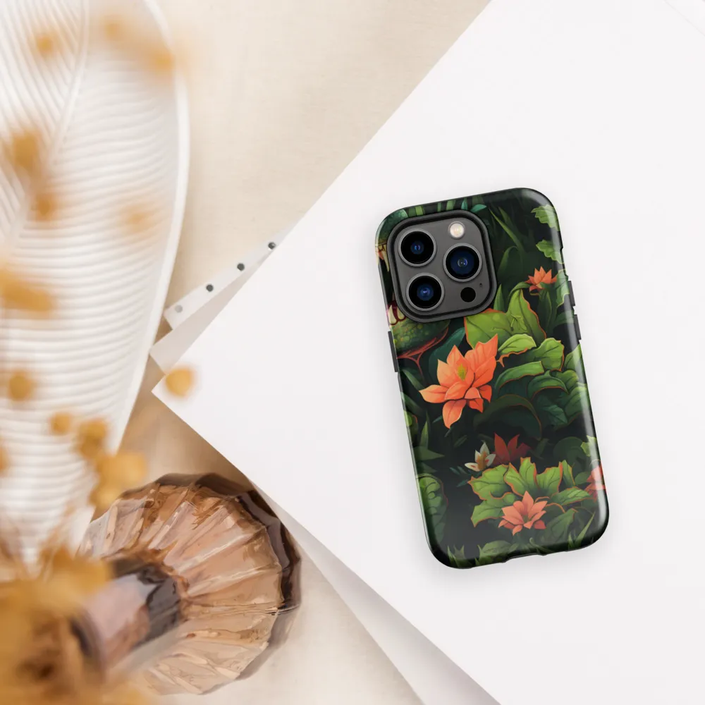 Into the Lush Unknown | Phone Case |  14 Pro | Tough Case | Glossy
