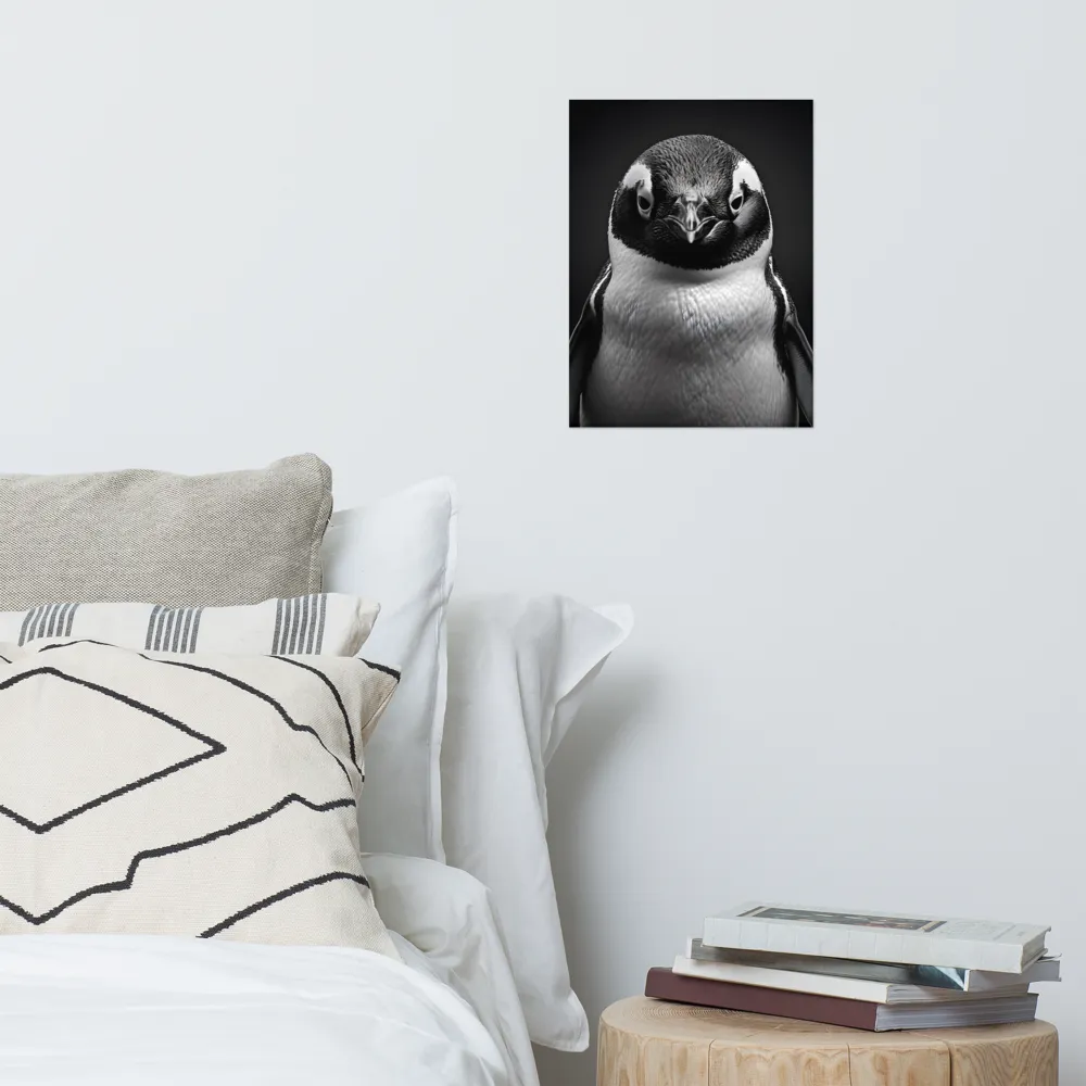 Majestic Penguin Portrait | Poster | 12″×16″