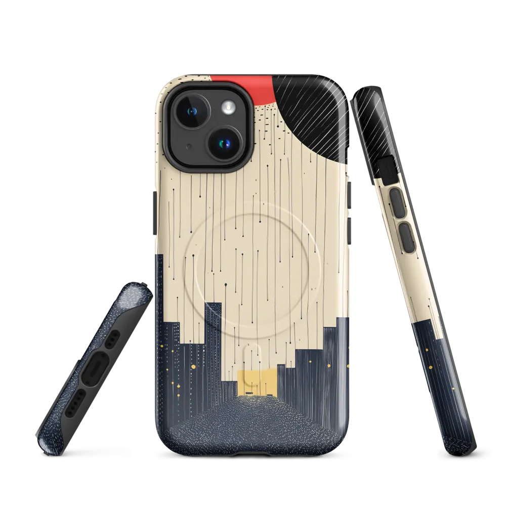 Whispers of the Urban Sky | Phone Case |  14 | MagSafe® Tough Case | Glossy