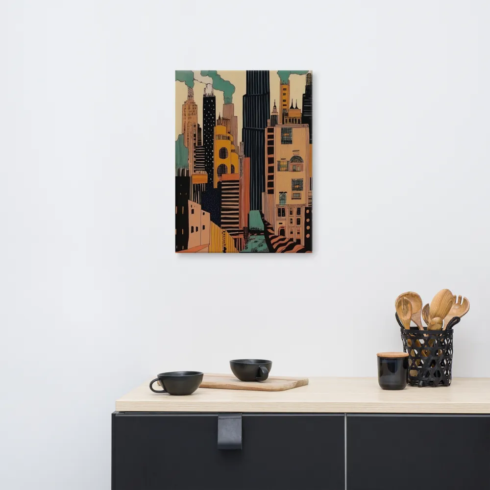 Urban Symphony in Ink