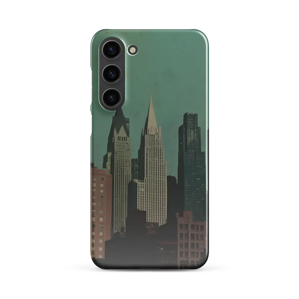 Urban Nostalgia: A Retro Cityscape