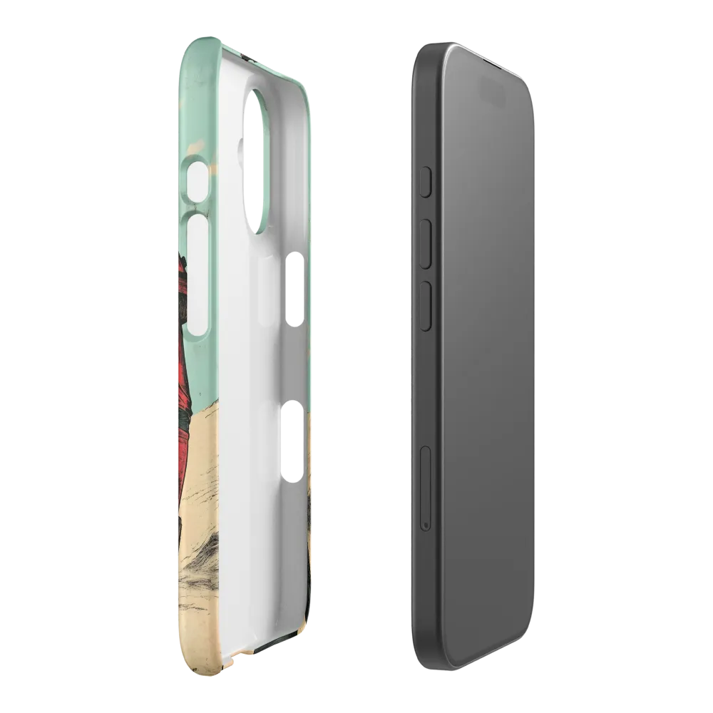 Futuristic Explorer: A Steampunk Adventure | Phone Case |  16 | Snap Case | Matte
